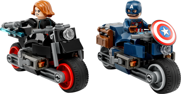 LEGO® Marvel - 76260 - Black Widows & Captain Americas Motorräder